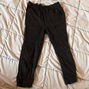 5T black boys pants.  Stretch/Elastic waist and ankles
